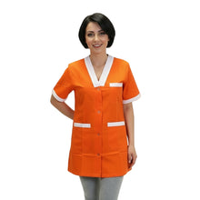 Charger l'image dans la galerie, Manteau de travail pour femme, veste « orange », code : 3330