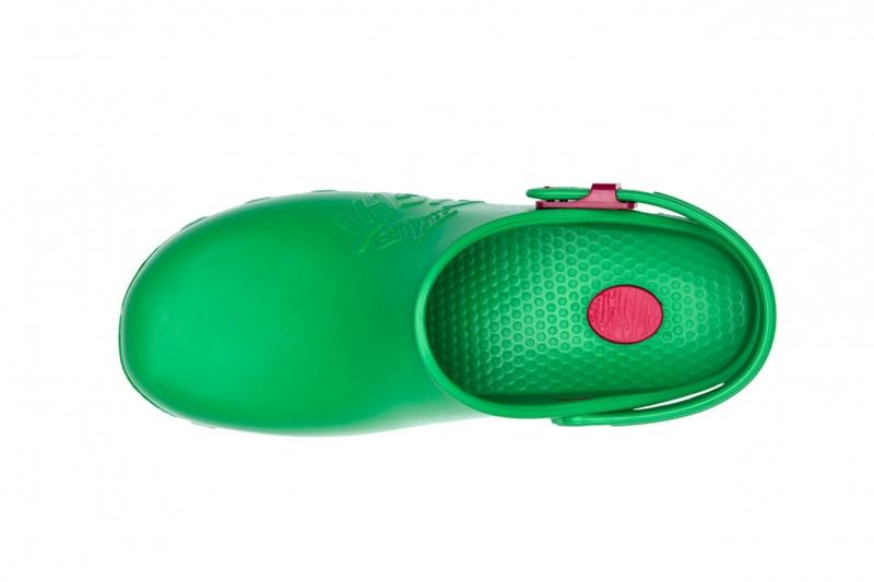 Zoccoli Sanitari Professionali Verde – Calzuro Light, Cinturino Regolabile | Cod. 8252