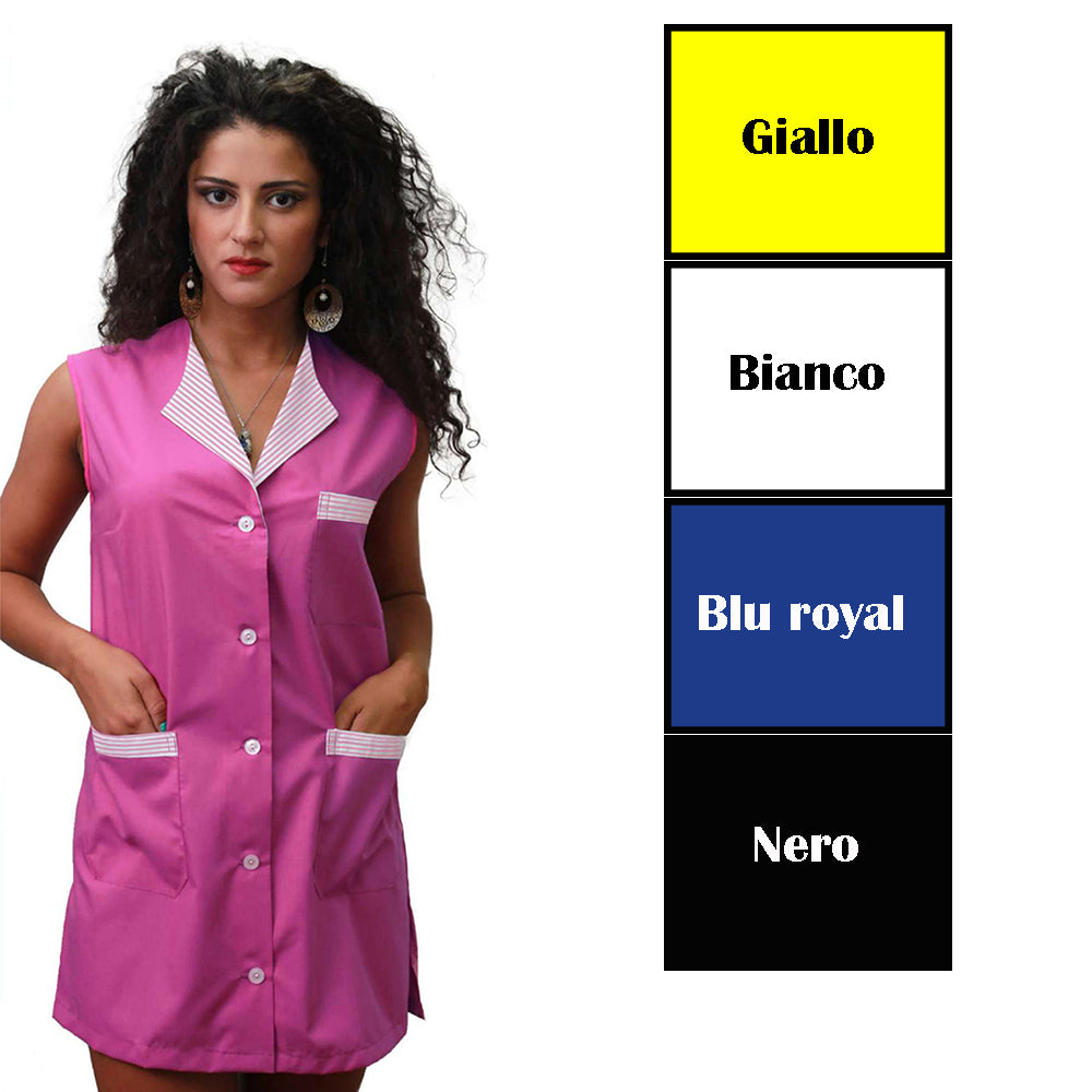 Casacca da lavoro donna giromanica