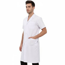 Lade das Bild in den Galerie-Viewer, Camice da lavoro uomo bianco mezza manica Cod:1202
