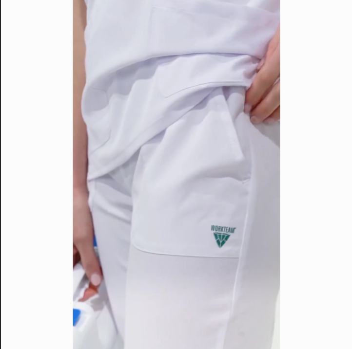 Divisa da Lavoro Donna Elasticizzata Bordeaux | Cod. b9141