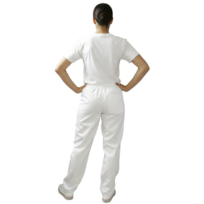 Pantaloni da Cucina Bianchi Regular Fit – Unisex | Cod. 7807