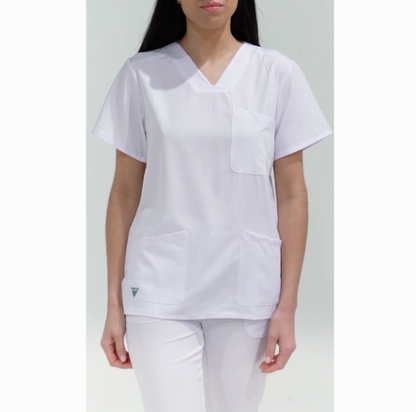 Divisa Sanitaria Donna Elasticizzata Blu Scuro – Cod. B9145