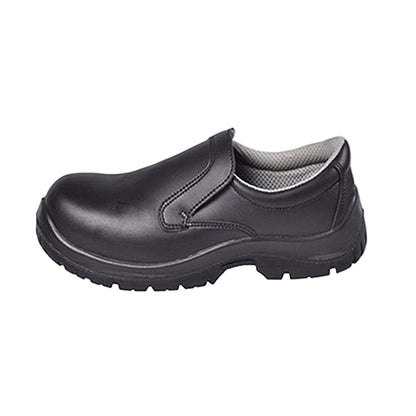 Scarpa da Cuoco Mocassino Nera Antiscivolo – Lewer Classic | Cod. 8231