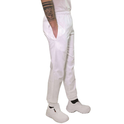 Pantalone da Lavoro Unisex con Elastico alla Caviglia – Polycotton No Stiro | Cod. 0804