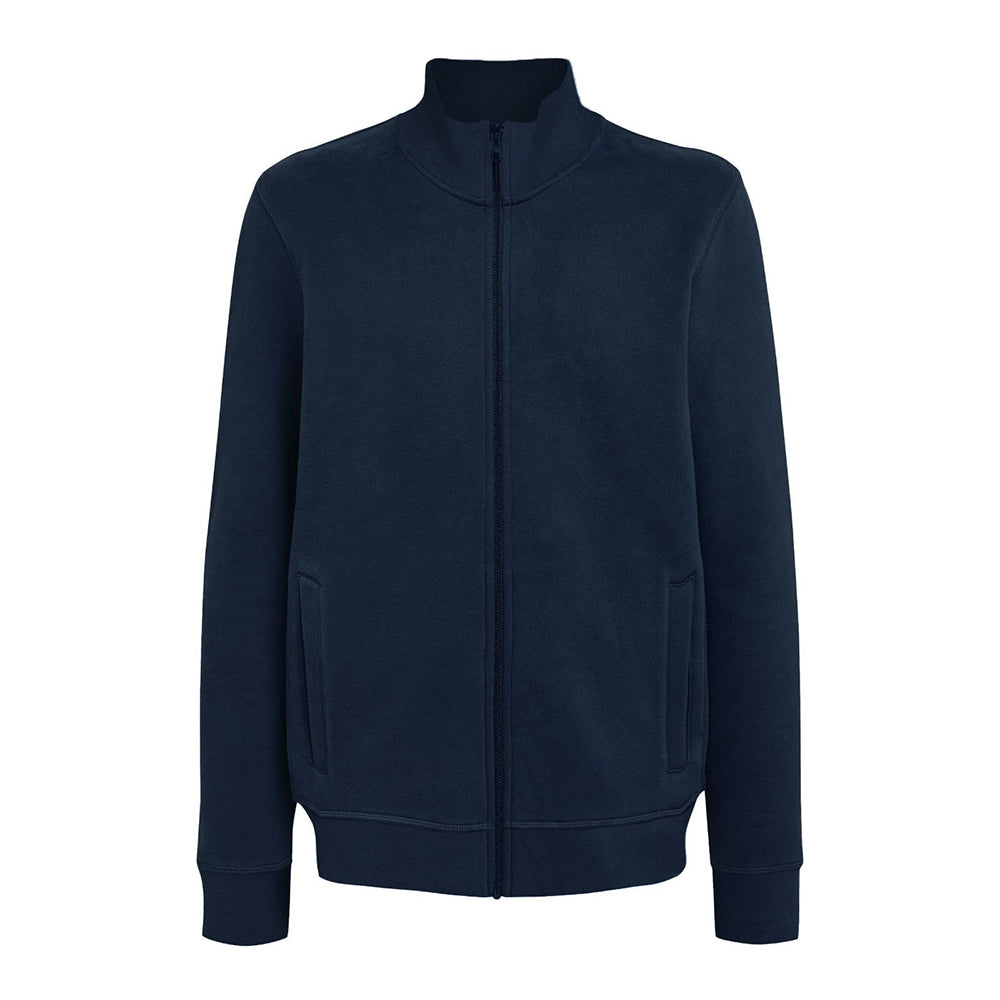 Felpa da Lavoro con Zip Intera Blu – 70% Cotone 30% Poliestere | Cod. 340