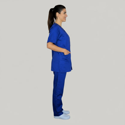 Divisa da lavoro,completa,da donna con zip  "Royal" cod: 8392