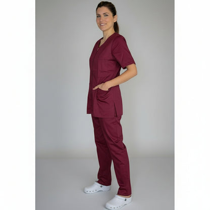 Divisa zip donna bordeaux cod: 8361
