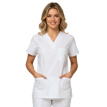 Lade das Bild in den Galerie-Viewer, camice,CASACCA da Lavoro scollo V sanitarie Unisex cod: 020520
