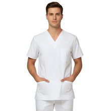 Lade das Bild in den Galerie-Viewer, camice,CASACCA da Lavoro scollo V sanitarie Unisex cod: 020520
