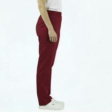 Lade das Bild in den Galerie-Viewer, Pantaloni da Lavoro Unisex Bordeaux – Cucina, Ristorante, Pasticceria | Cod. 012212
