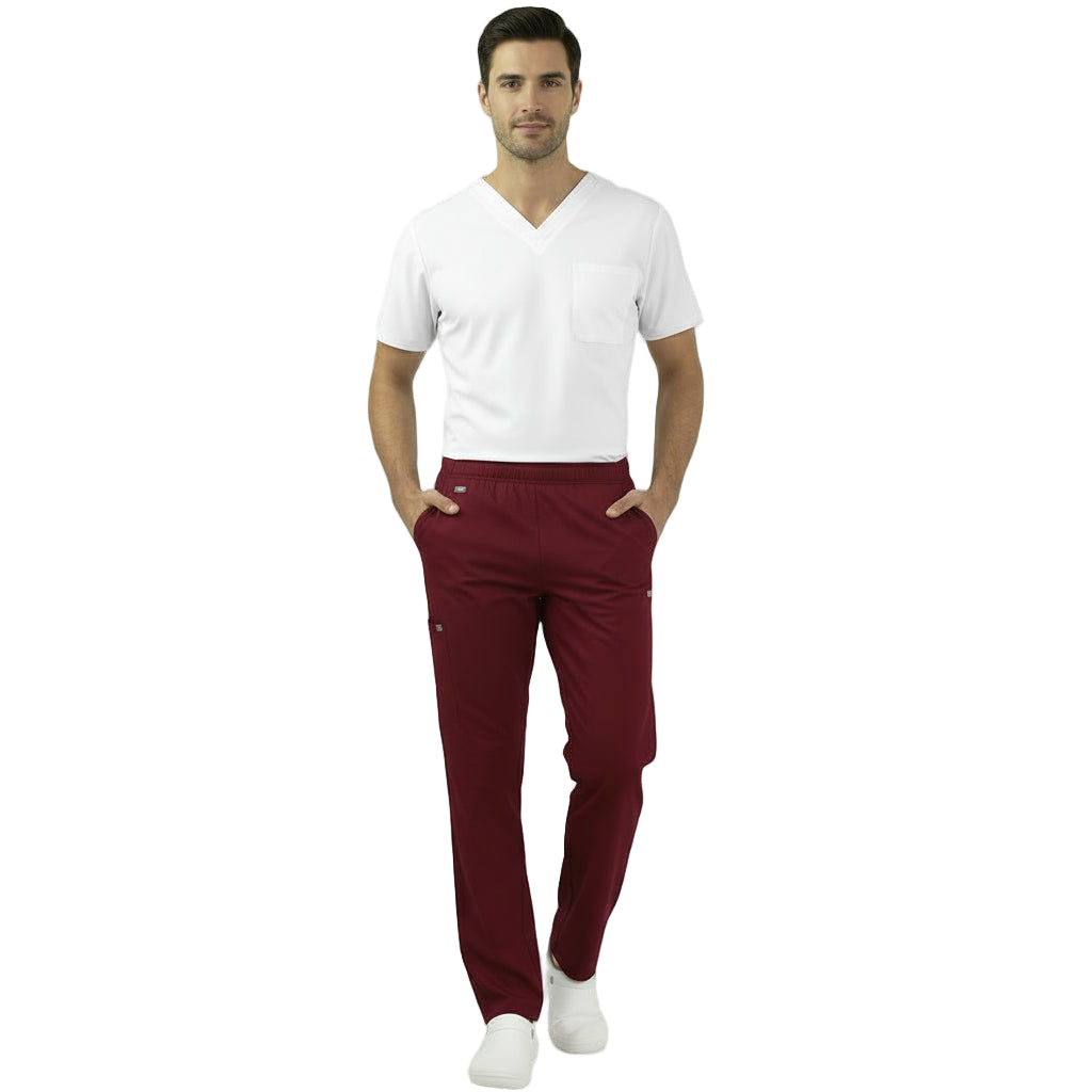 Pantaloni da Lavoro Unisex Bordeaux – Cucina, Ristorante, Pasticceria | Cod. 012212