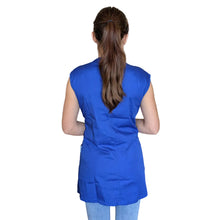 Lade das Bild in den Galerie-Viewer, Casacca,camice da lavoro, giromanica "BLU ROYAL" cod:7227
