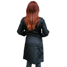 Lade das Bild in den Galerie-Viewer, camice da lavoro donna,classico misto cotone no-stiro"nero" cod: 200521
