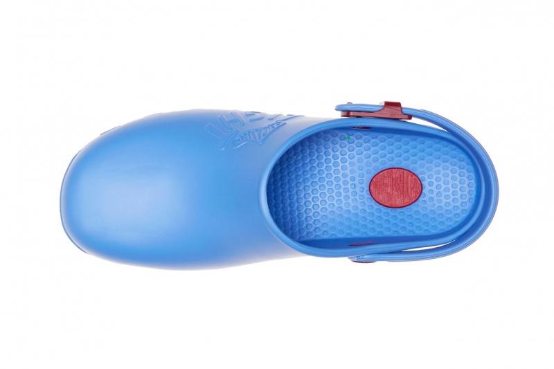 Zoccoli Sanitari Professionali Azzurro – Calzuro Light, Cinturino Regolabile | Cod. 8248