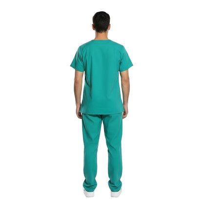 Divisa da lavoro,completa,unisex,scollo V "verde" cod: 1712