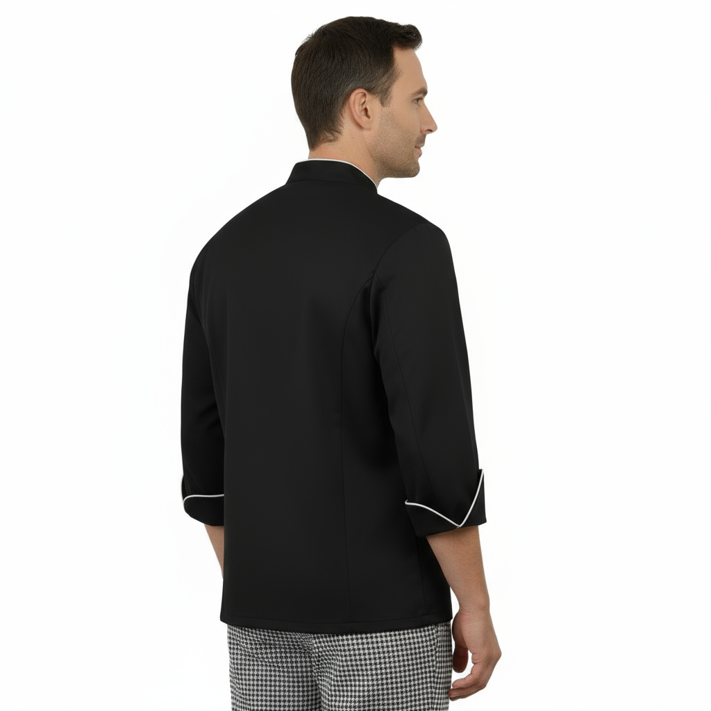Giacca cuoco-chef "nero slim" cod: 7685