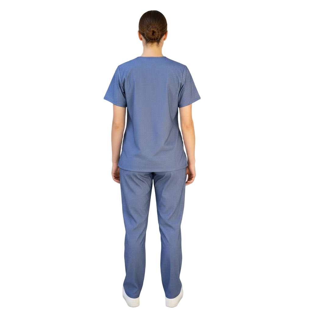 Fardas de trabalho unissexo em ganga, ref.: 8330