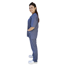 Lade das Bild in den Galerie-Viewer, Divisa da lavoro,unisex,in jeans cod: 8330
