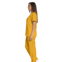Lade das Bild in den Galerie-Viewer, Divisa da lavoro,completa,unisex,collo V  "giallo" cod: 1512
