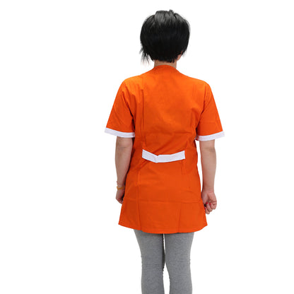 Camice da Lavoro Donna Arancione – Casacca Professionale Cod. 3330