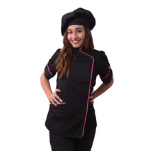 Lade das Bild in den Galerie-Viewer, Giacca Chef Donna Sciancrata – con Profilo | Made in Italy | Cod. 22871
