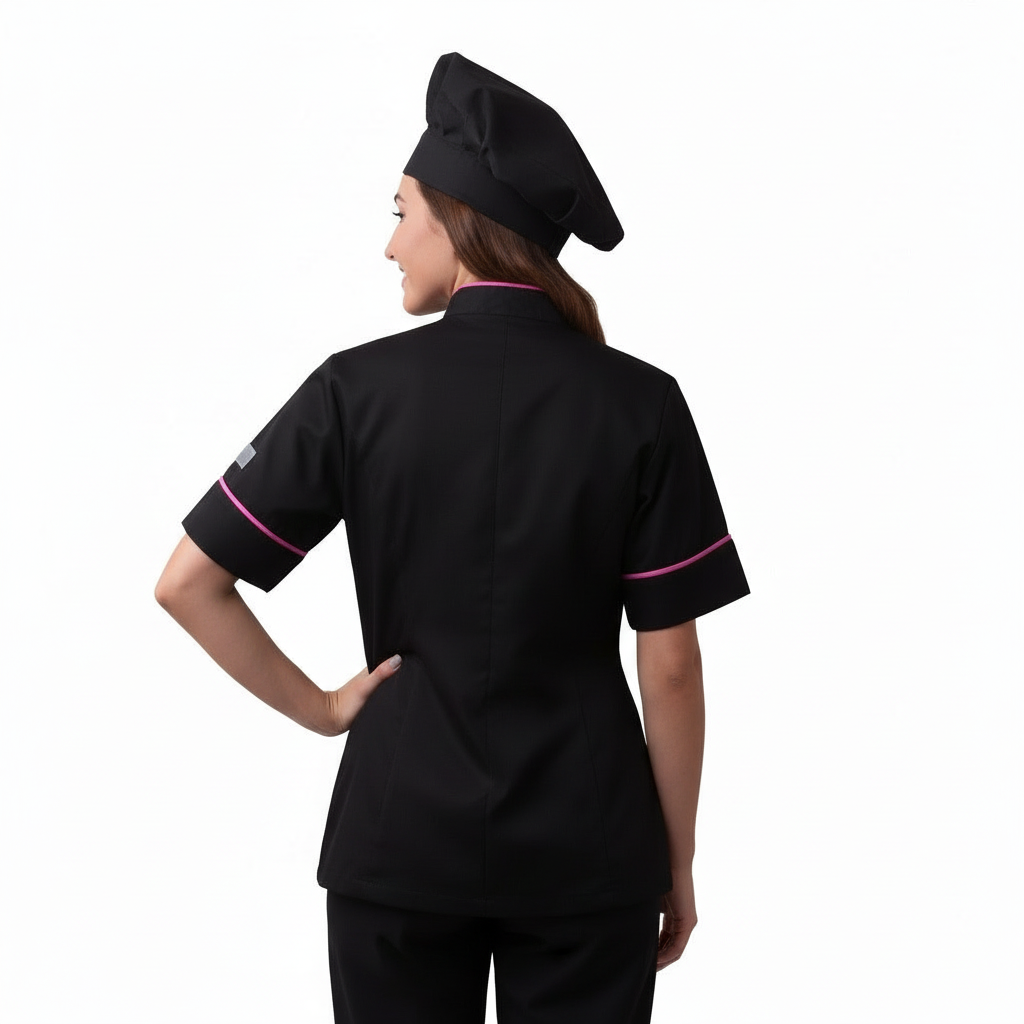 Giacca Chef Donna Sciancrata – con Profilo | Made in Italy | Cod. 22871