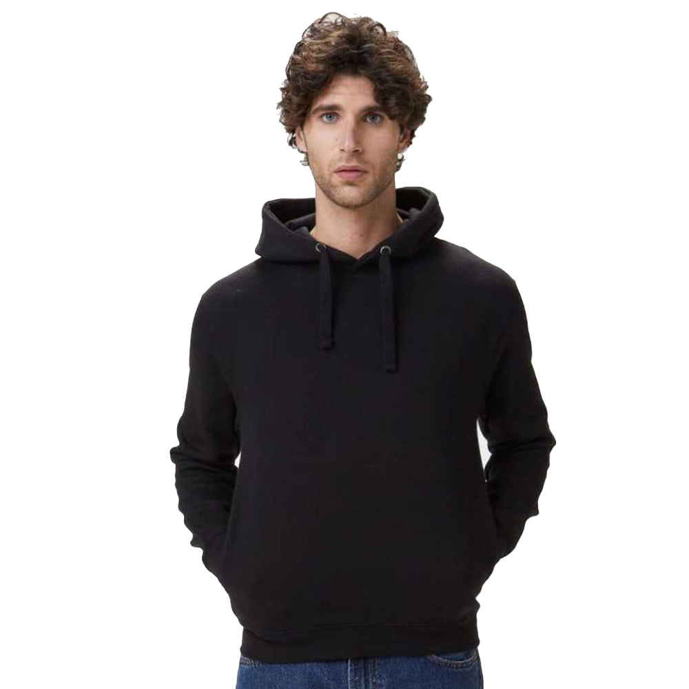 Felpa Maxi Print con Cappuccio Nera – Ideale per Stampe Personalizzate | Cod. PA335