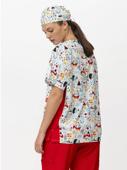 Casacca unisex + bandana tessuto elasticizzato cod: B9861
