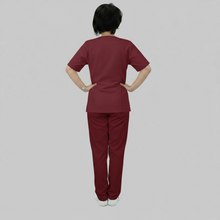 Lade das Bild in den Galerie-Viewer, Divisa zip donna bordeaux cod: 8361
