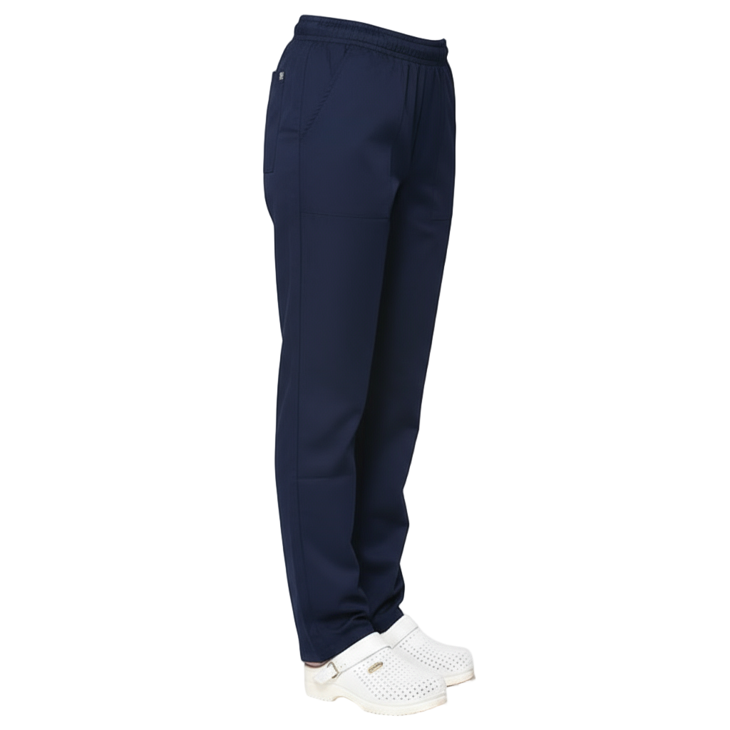 Pantaloni da Lavoro Unisex Blu Scuro – Cucina, Ristorante, Pasticceria | Cod. 012213