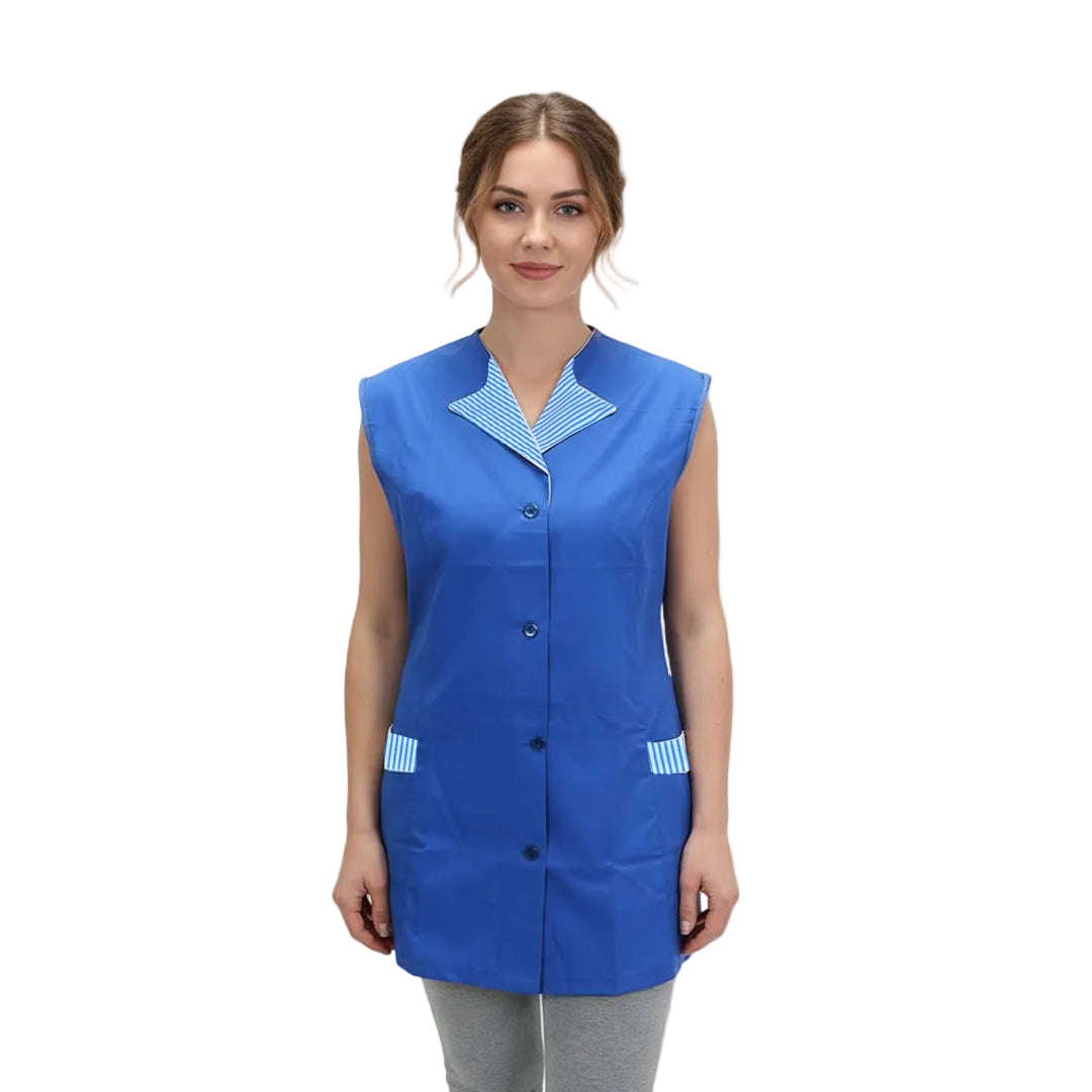 Casacca da Lavoro Donna Giromanica – Blu Royal | Cod. 7227