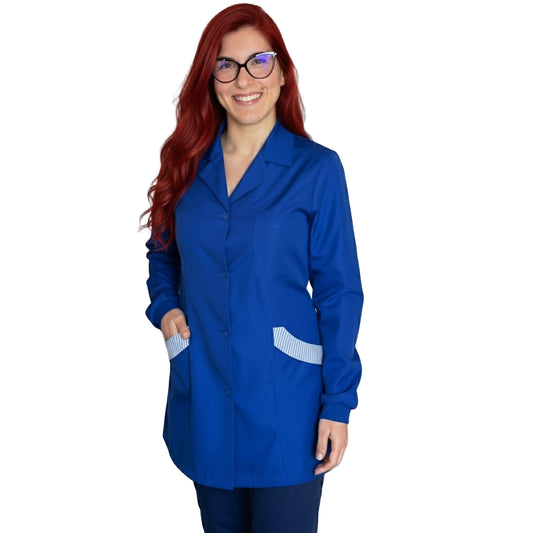Casacca Slim da Lavoro Donna – Estetista, Nail Artist, Maestra, Parrucchiera | Cod. 12031