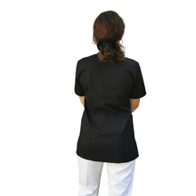 Lade das Bild in den Galerie-Viewer, camice da lavoro,casacca modello beauty, nero Cod: 290724
