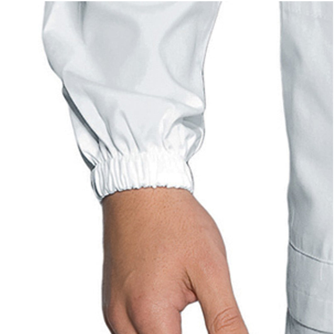 Camice da Laboratorio Donna Bianco – Cotone, Polsini Elastici, Bottoni Automatici | Cod. 0303