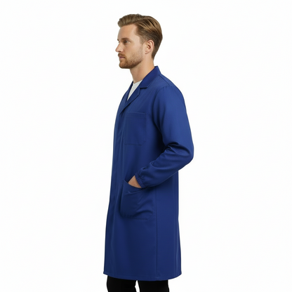 Camice da Laboratorio Unisex Blu – 100% Cotone Made in Italy cod 269221