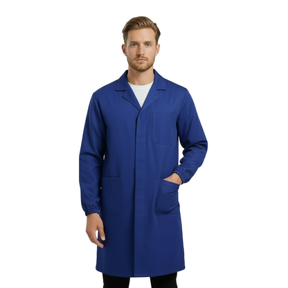 Camice da Laboratorio Unisex Blu – 100% Cotone Made in Italy cod 269221