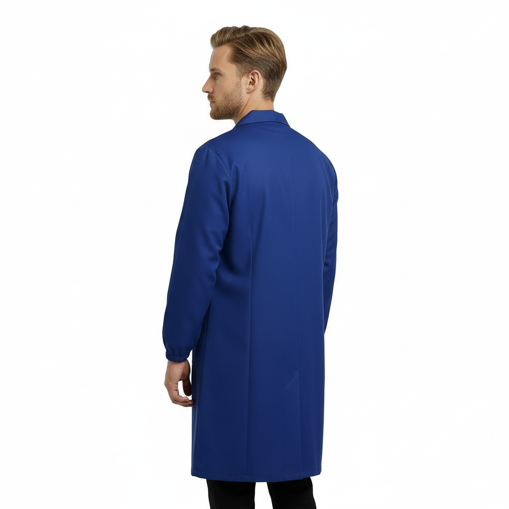 Camice da Laboratorio Unisex Blu – 100% Cotone Made in Italy cod 269221