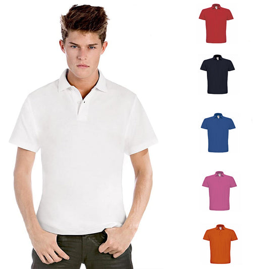 Polo de Trabalho Unissexo 100% Algodão Piquet – 4 Cores, Botões Reforçados | Cód. 0505