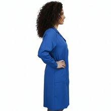 Lade das Bild in den Galerie-Viewer, camice da lavoro donna,ml lungo "blu royal" Cod:7104
