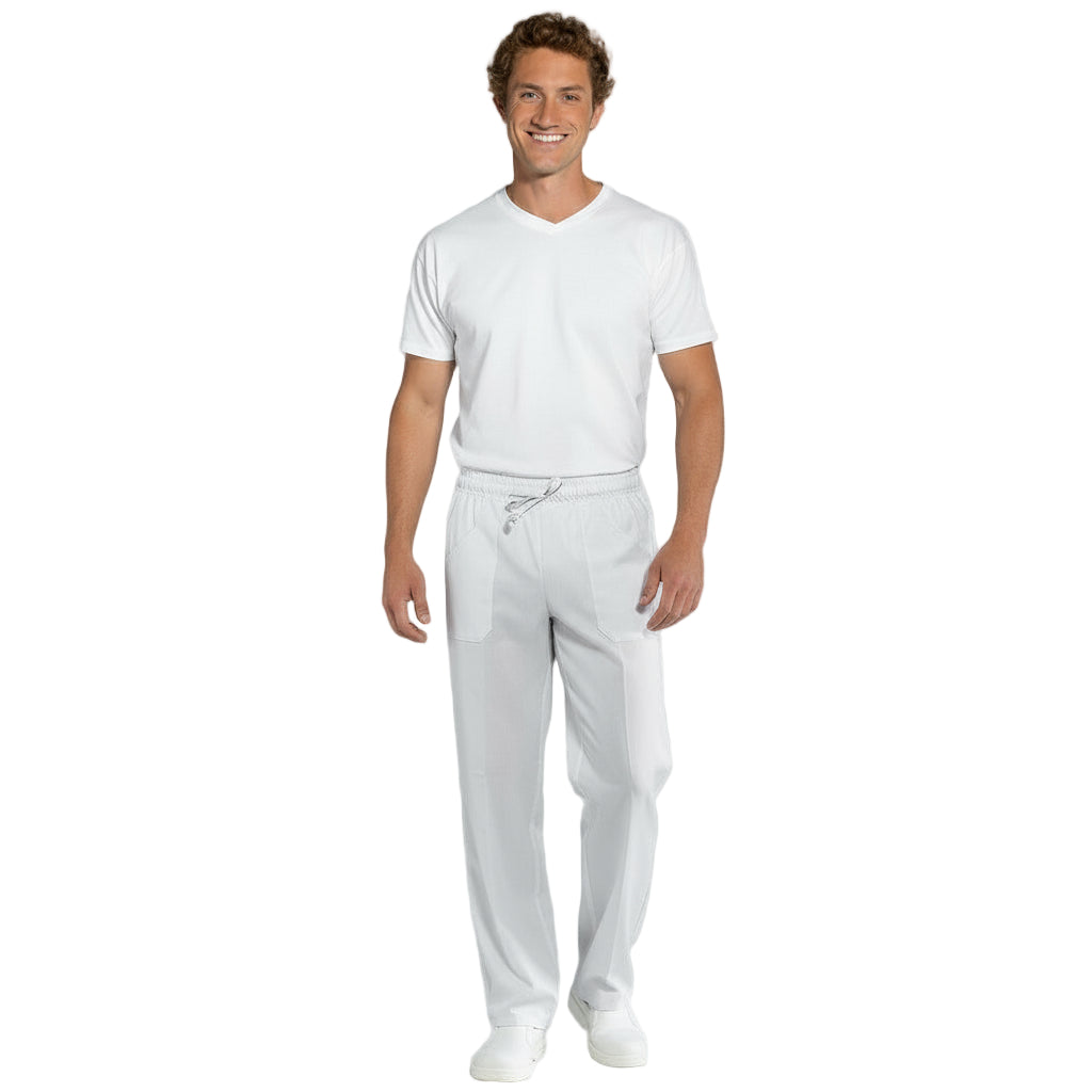 Pantaloni da Cucina Bianchi Regular Fit – Unisex | Cod. 7807