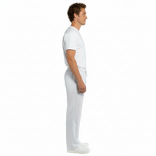 Lade das Bild in den Galerie-Viewer, Pantaloni da lavoro ,bianchi "regular-fit" UNISEX cod:7807
