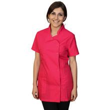Lade das Bild in den Galerie-Viewer, Casacca da lavoro,camice slim  Mod Londinese "FUCHSIA" Cod:7098
