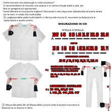 Lade das Bild in den Galerie-Viewer, Divisa da lavoro, unisex scollo V "ROYAL" cod: 18122
