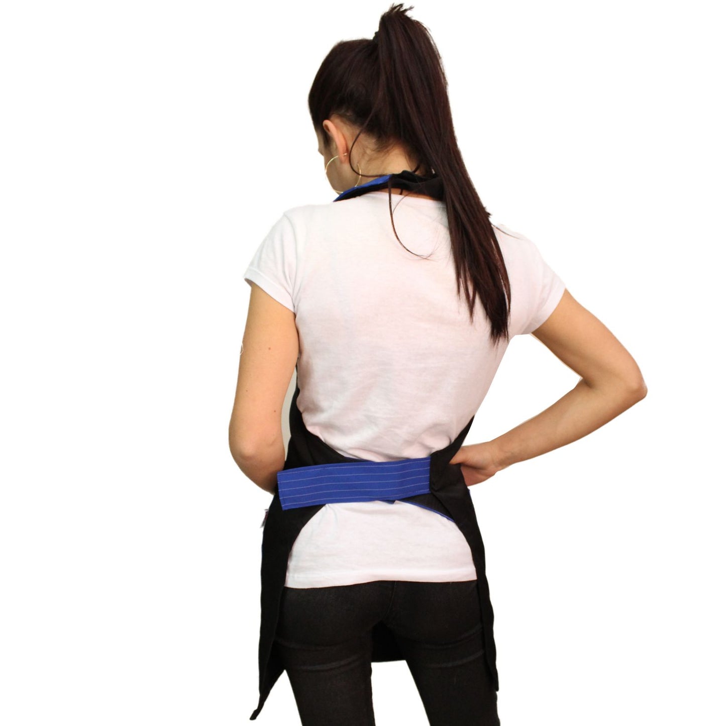 Grembiule da Lavoro Donna Slim con Zip – Dralon, Regolabile | Cod. 8071