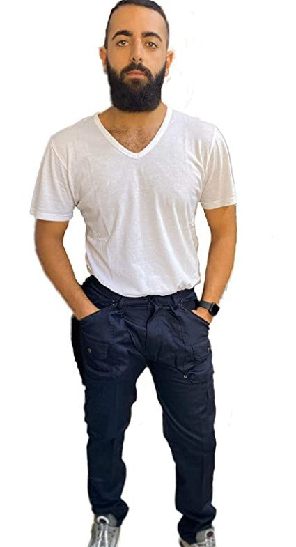 Pantaloni Multitasca Blu – Caccia, Pesca, Lavoro e Tempo Libero | Taglie 44-62