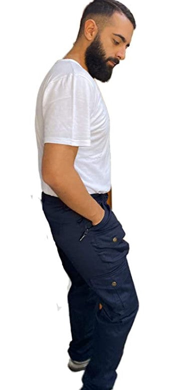 Pantaloni Multitasca Blu – Caccia, Pesca, Lavoro e Tempo Libero | Taglie 44-62