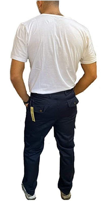 Pantaloni Multitasca Blu – Caccia, Pesca, Lavoro e Tempo Libero | Taglie 44-62