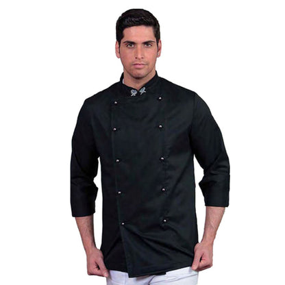 Giacca chef "cutlery" Nero cod:0377
