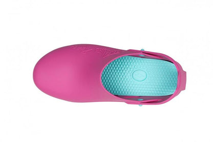 Zoccoli Sanitari Calzuro REBEL® Bicolore Rosa-Viola – Autoclavabili, Antistatici, T-CLOSE | Cod. 70825